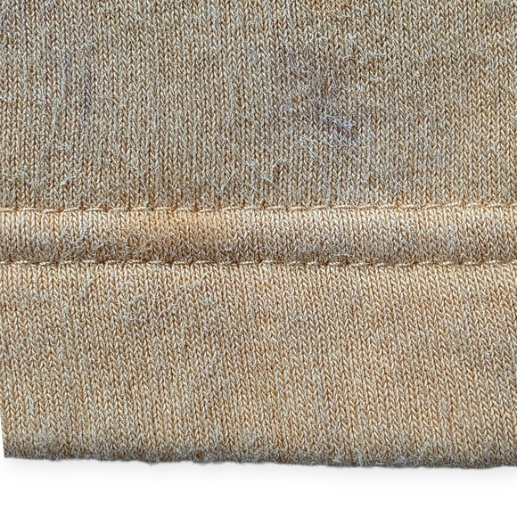 Adidas Cropped Sweater, Color Block Yellow And White, Size M - Picture 7 of 9